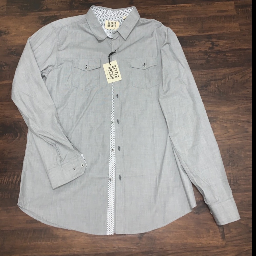 Better Unsaid Button Down Shirt